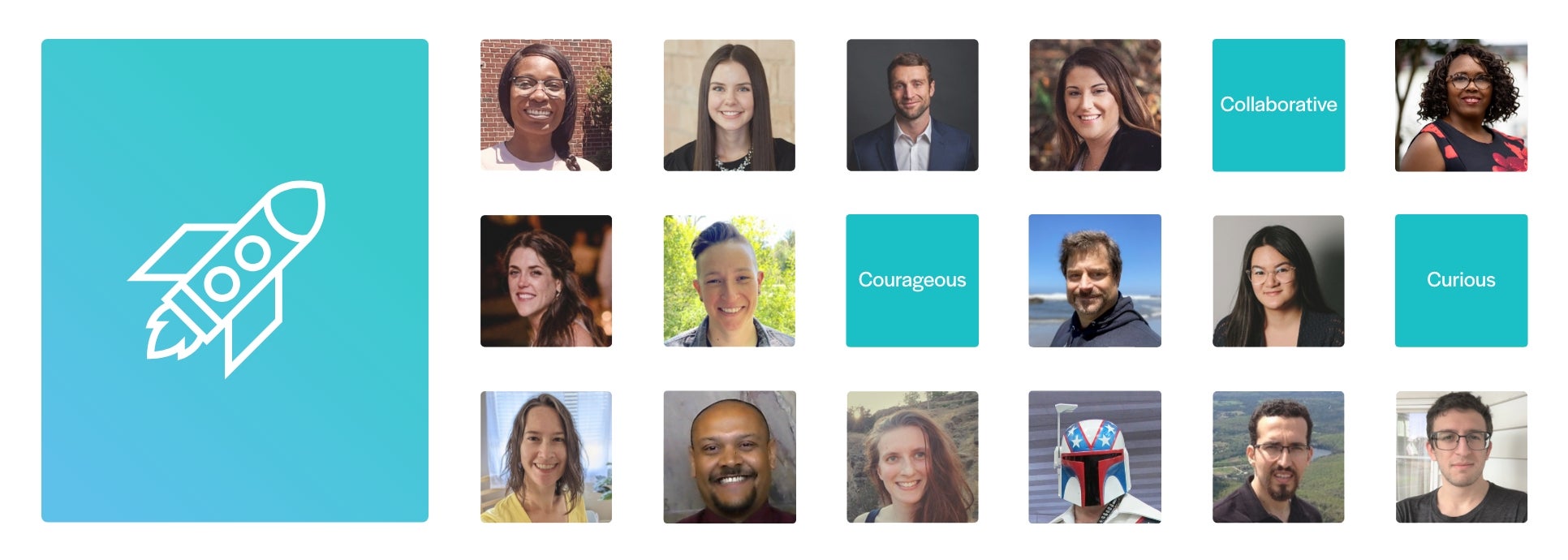 Employee collage