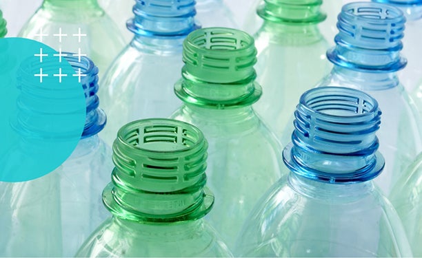 Plastic bottles recycling