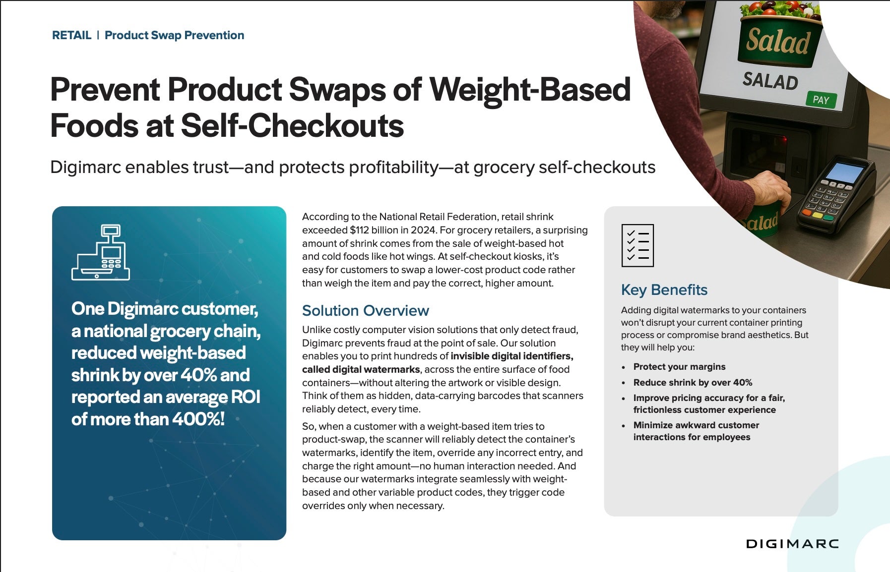 Product Swap Prevention Overview Screenshot
